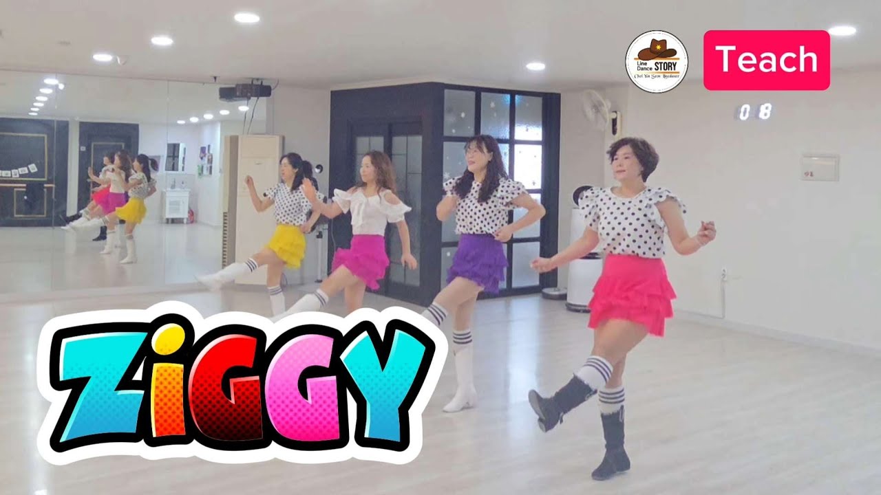 Teach🎓Ziggy linedance#Absolute Beginner#최윤선라인댄스 #Linedance story#강사동아리#KoSCAA#강릉 