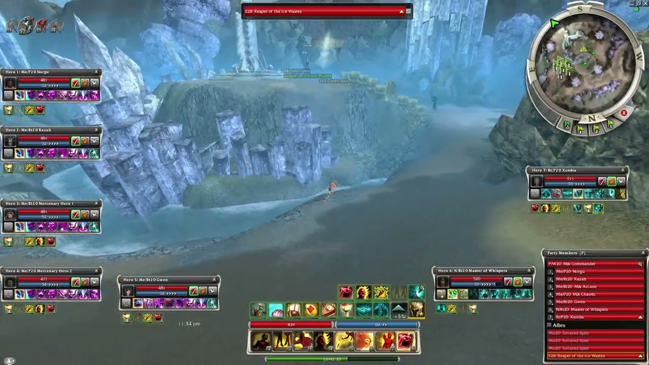 Guild Wars HM - UW 8 Servants of Grenth