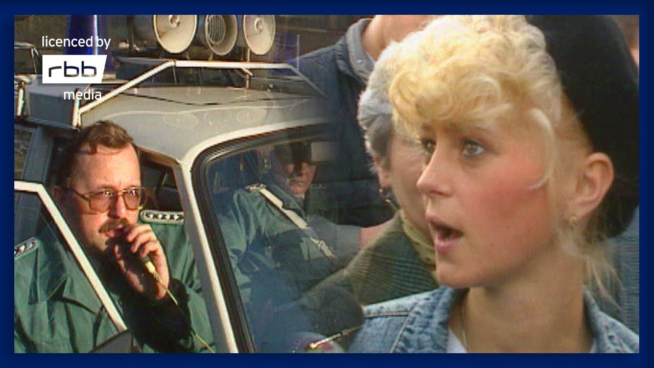 Mauerfall 1989: DDR-Bürger überqueren die Grenze | Originalaufnahmen