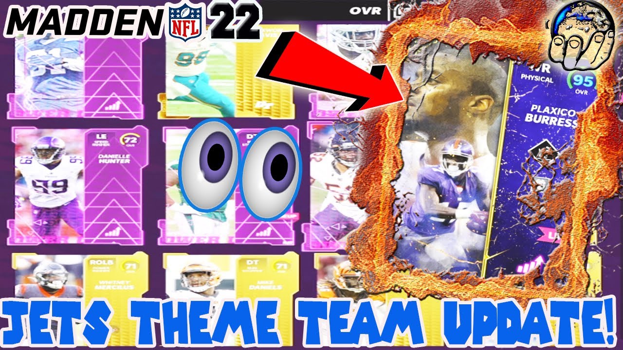 JETS THEME TEAM REBUILD UPDATE! QB REPLACEMENT & NEW TE! MADDEN 22 ULTIMATE TEAM