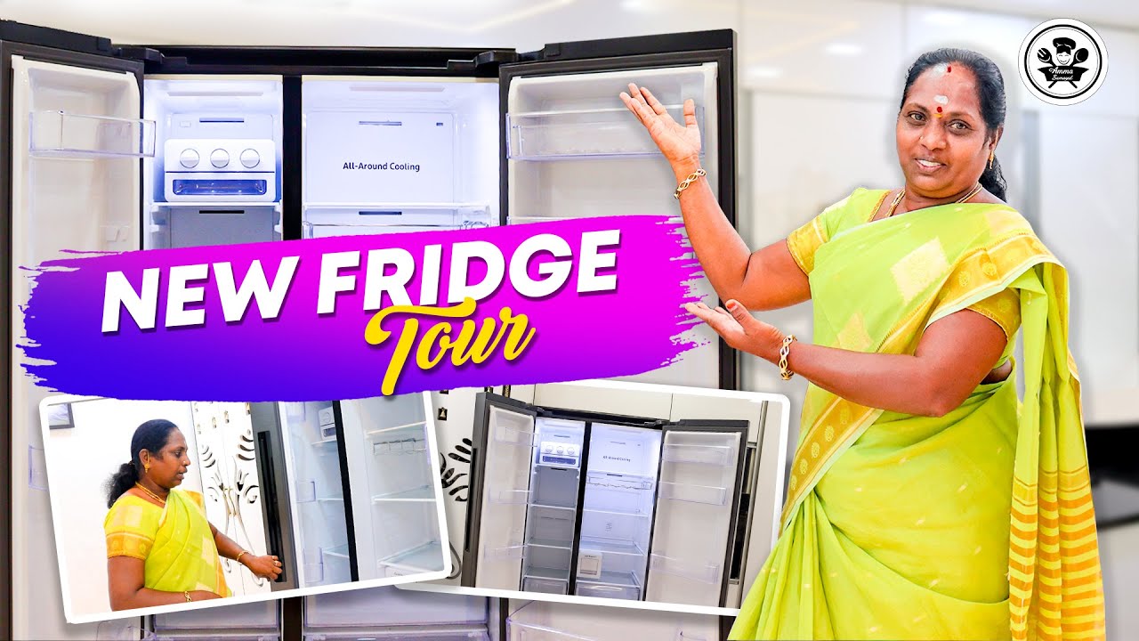 NEW FRIDGE TOUR😍❄|புது  FRIDGE பார்க்கலாம் வாங்க 😍|AMMA SAMAYAL FRIDEGE TOUR|@Ammasamayalrecipes