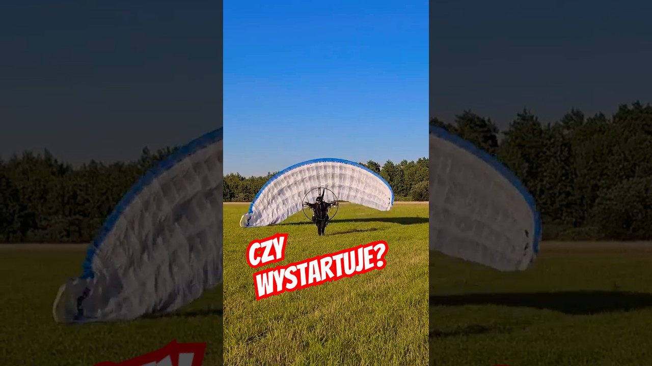 Paramotor Launch  (Tips & Tricks) Dudek ReportAir Patang Wing
