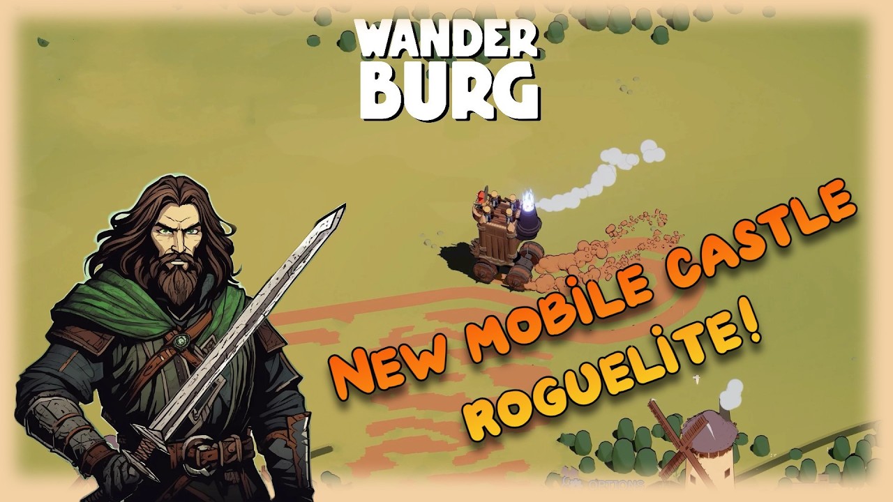 Wanderburg is an absolutely amazing minimalist medieval castle driving roguelite | Wanderburg demo |