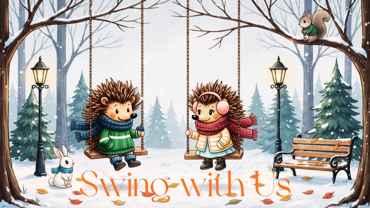 If You Found This, It’s Time to Rest — Cozy Winter Swing with Oliver & Hazel