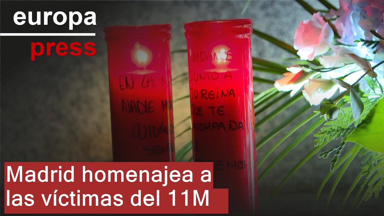 Madrid homenajea a las víctimas del 11M en el 22º aniversario de los atentados