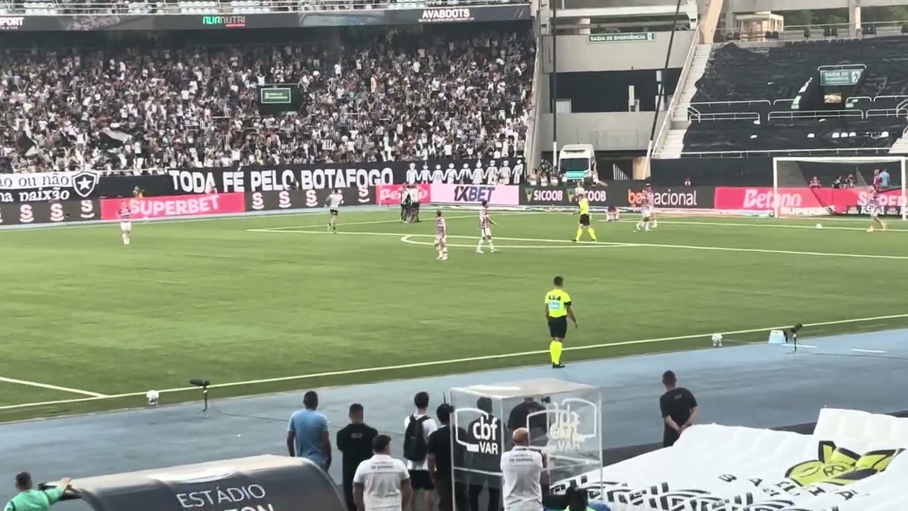 GRAVEI O LANCE DO 4 GOL DO BOTAFOGO DE 4X2 FORTALEZA COM O MATEUS PONTE 🔥