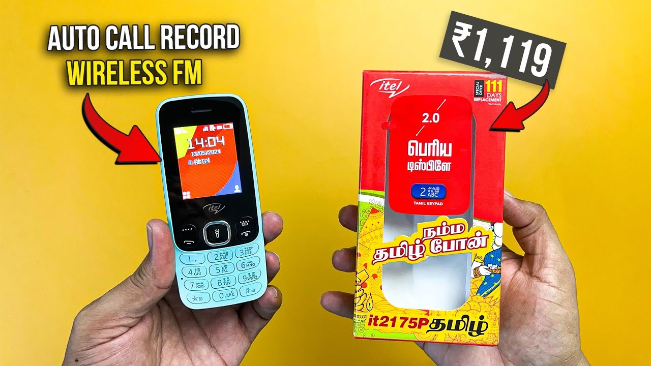 Best keypad phone 2024 tamil | itel 2175 Pro unboxing in Tamil