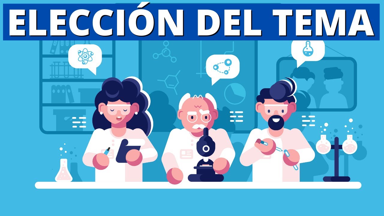 Elección del TEMA DE INVESTIGACIÓN (con EJEMPLOS)🕵‍♂📝