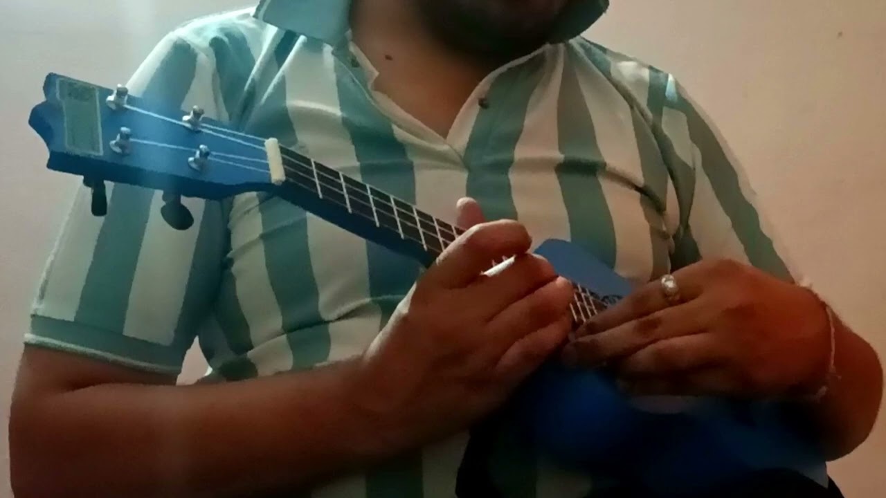 Tried Raag charukeshi on ukulele 