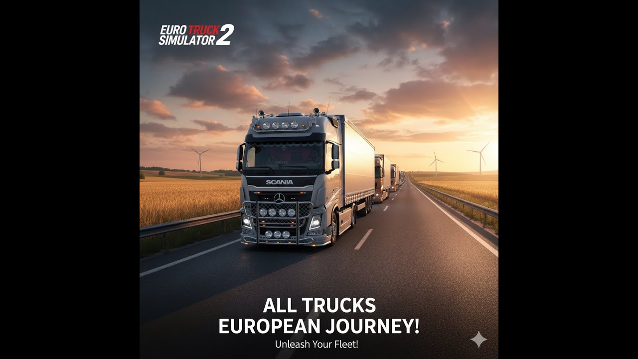#聯運之夜 #歐洲卡車模擬2 #ets2 #風景 #觀光景點 #休閒遊戲 #放鬆心靈 #靈性旅程