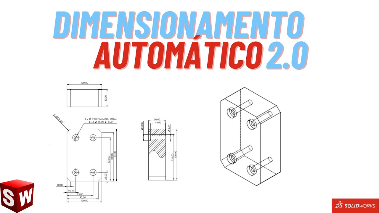 DETALHAMENTO DE PEÇAS - Como adicionar dimensões automaticamente