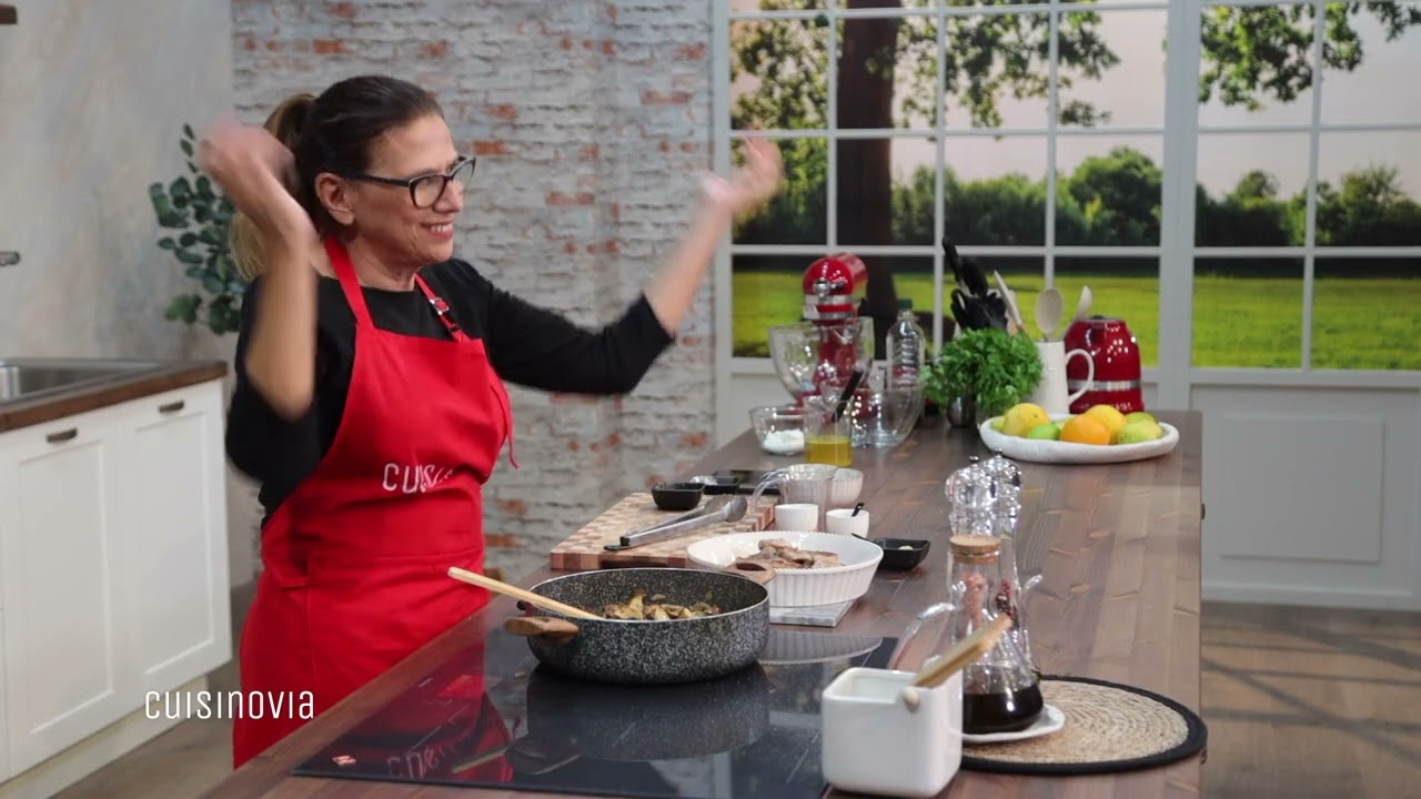 CUISINOVIA - Επεισόδιο 26, SEASON 1: Ψαρονέφρι Stroganoff & Μπισκότα με Βρώμη & Chocolate Chips