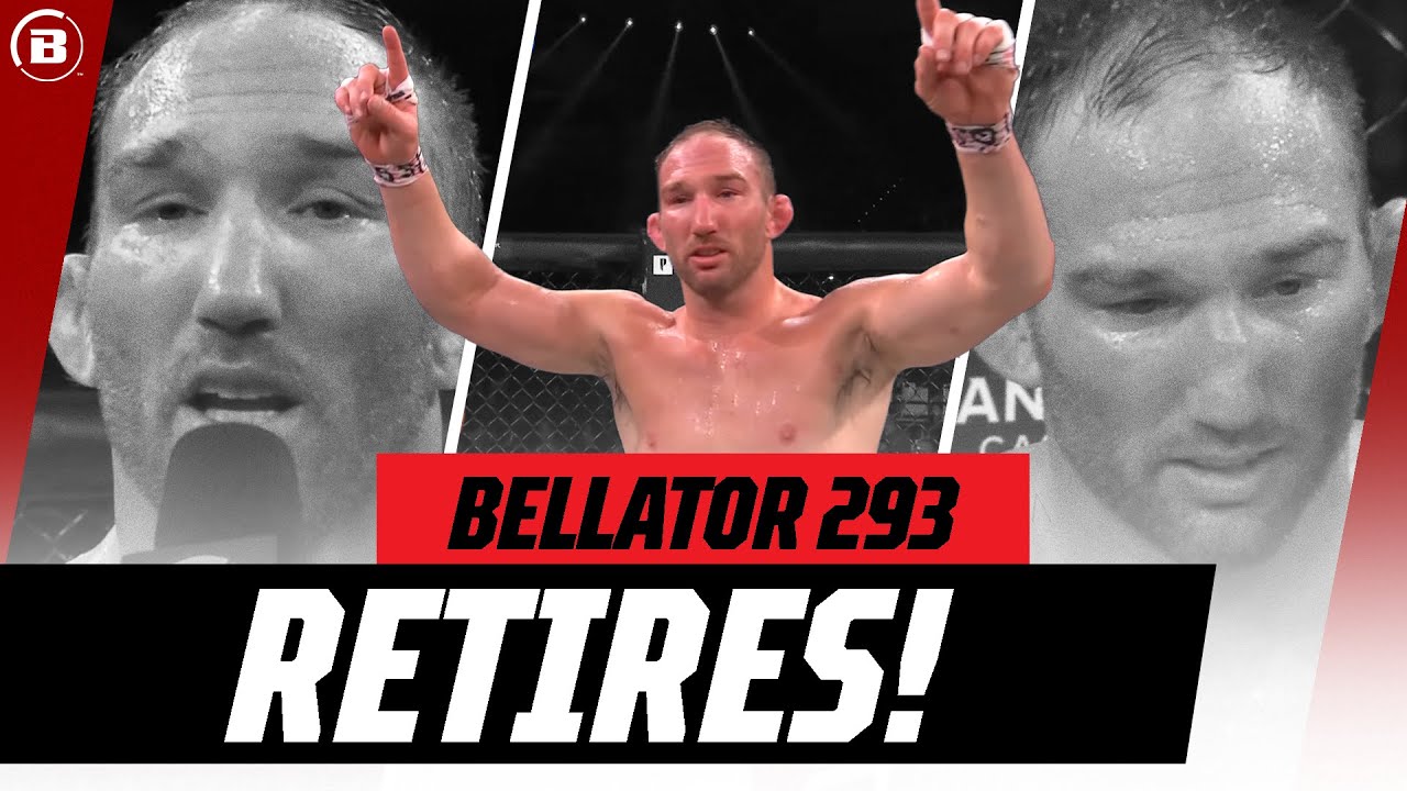 Bellator 293: John Salter announces retirement during his post fight interview