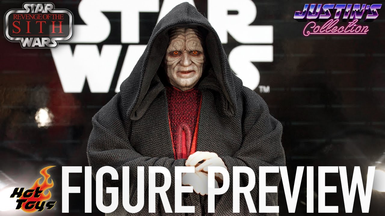Hot Toys Palpatine Darth Sidious Revenge of the Sith - Figure Preview Episode 354