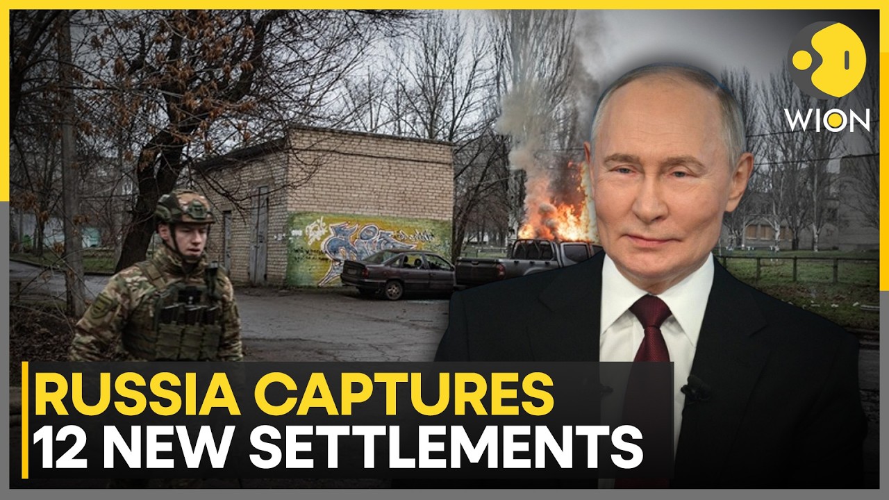 Russia-Ukraine War: Russia Captures 12 New Settlements | Putin Deploys AI-Powered Lancet Drone
