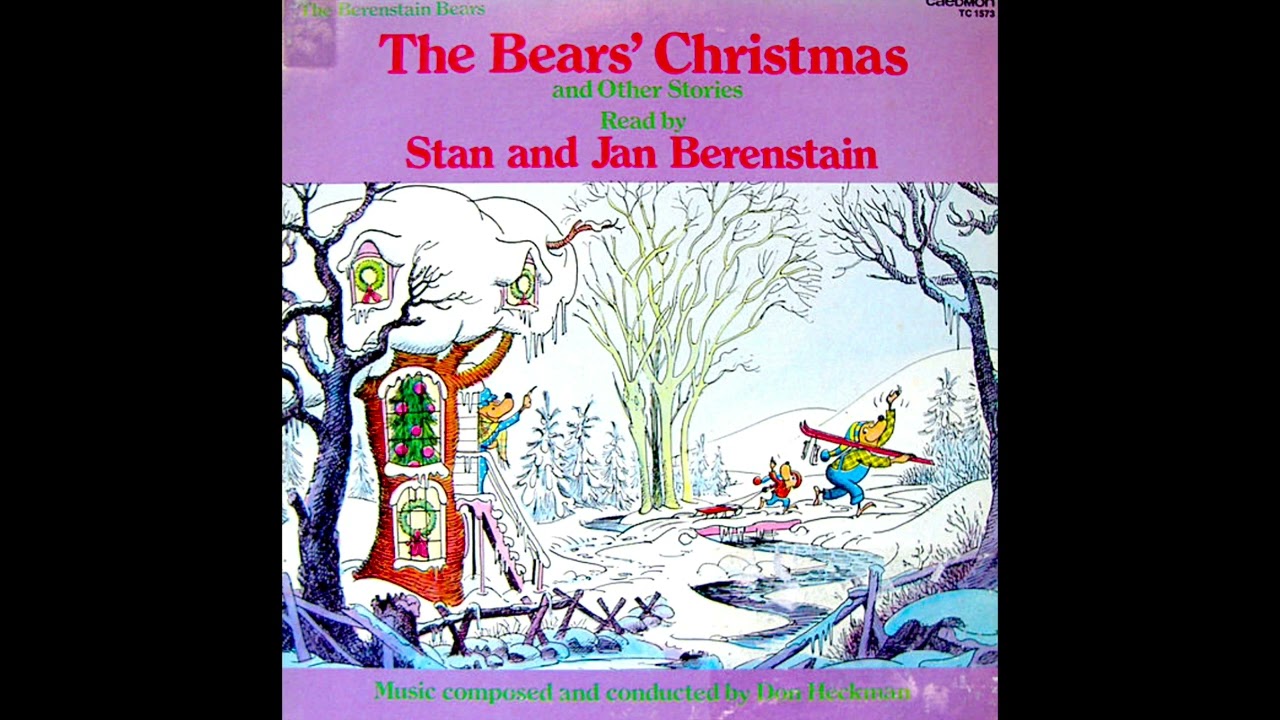THE BEAR'S CHRISTMAS AND OTHER STORIES Stan and Jan Berenstain 1978 Caedmon Records