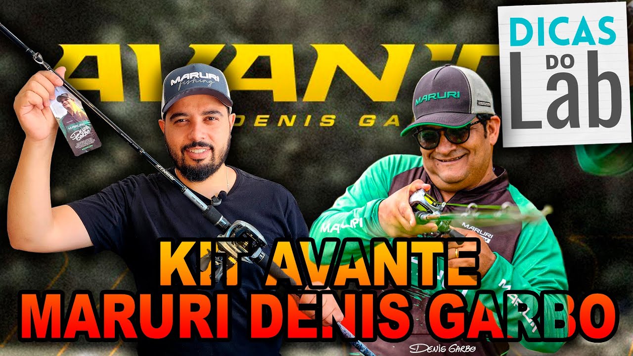 VARA E CARRETILHA MARURI AVANTE BY DENIS GARBO (REVIEW com o Denis)🎣 - Dicas do Lab 136