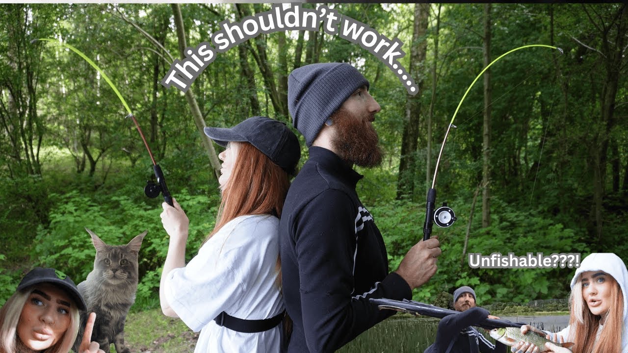 The Hidden Pond We Couldn’t Fish… and the Weird Way We Caught Fish Anyway