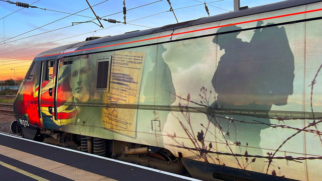 Trains at Peterborough, ECML, 20/11/2025