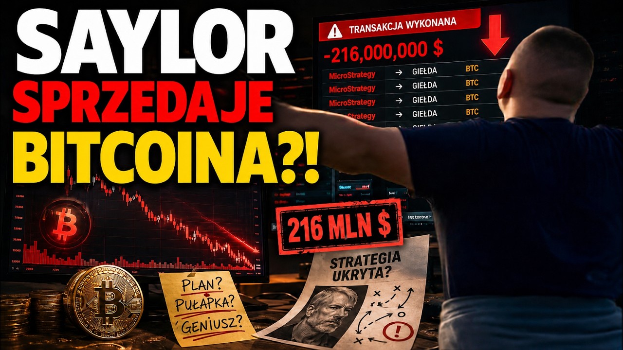 [Mikołaj Pecheniuk] Why is Michael Saylor suddenly SELLING Bitcoin? - Strategy sells BTC