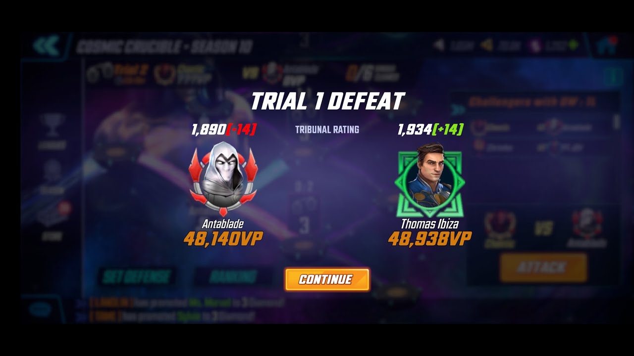 Cosmic Crucible 1051 vs Thomas Ibiza