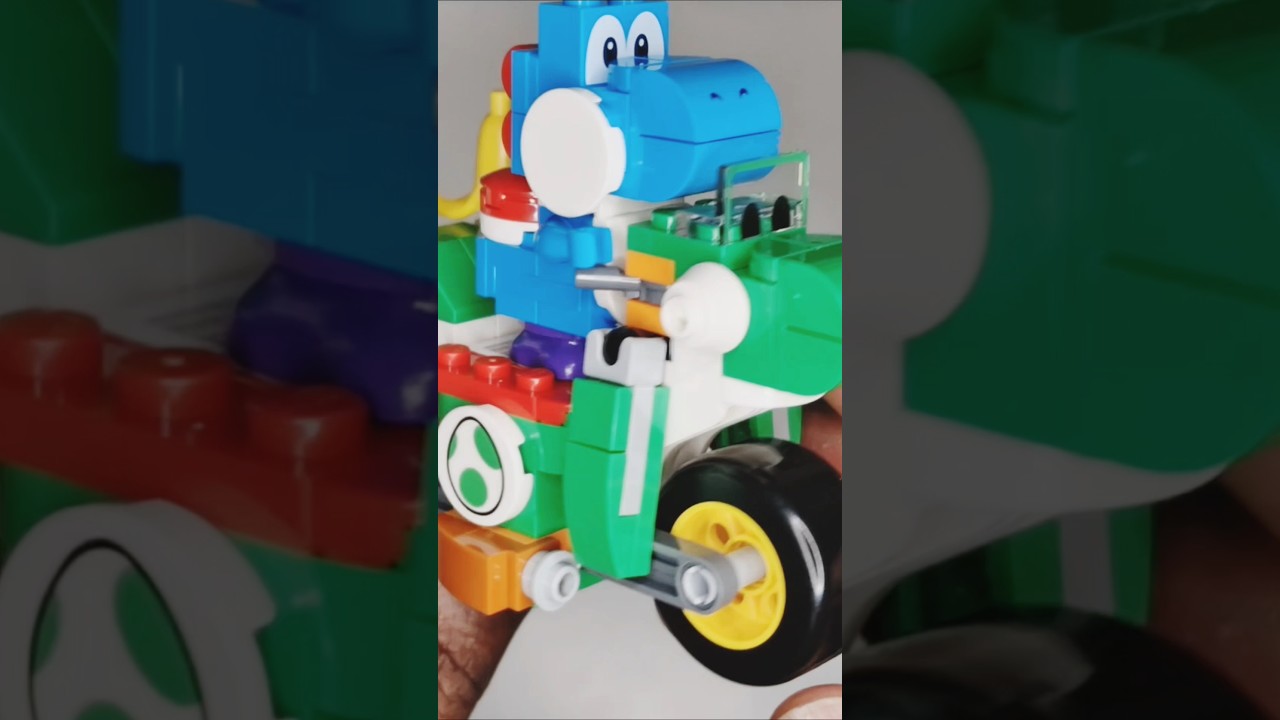 #lego #SuperMario #Yoshi #bike #72031