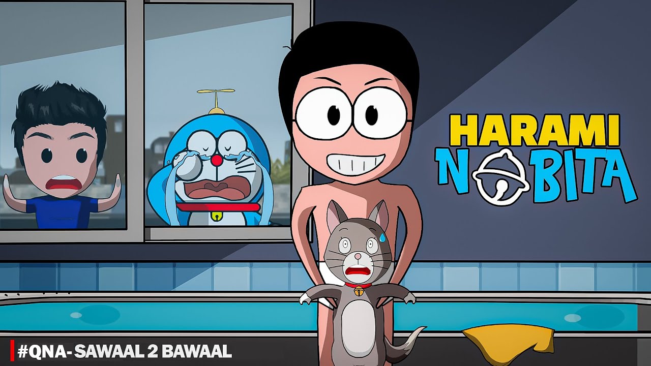 Harami Nobita & Q&A | Hindi Animation