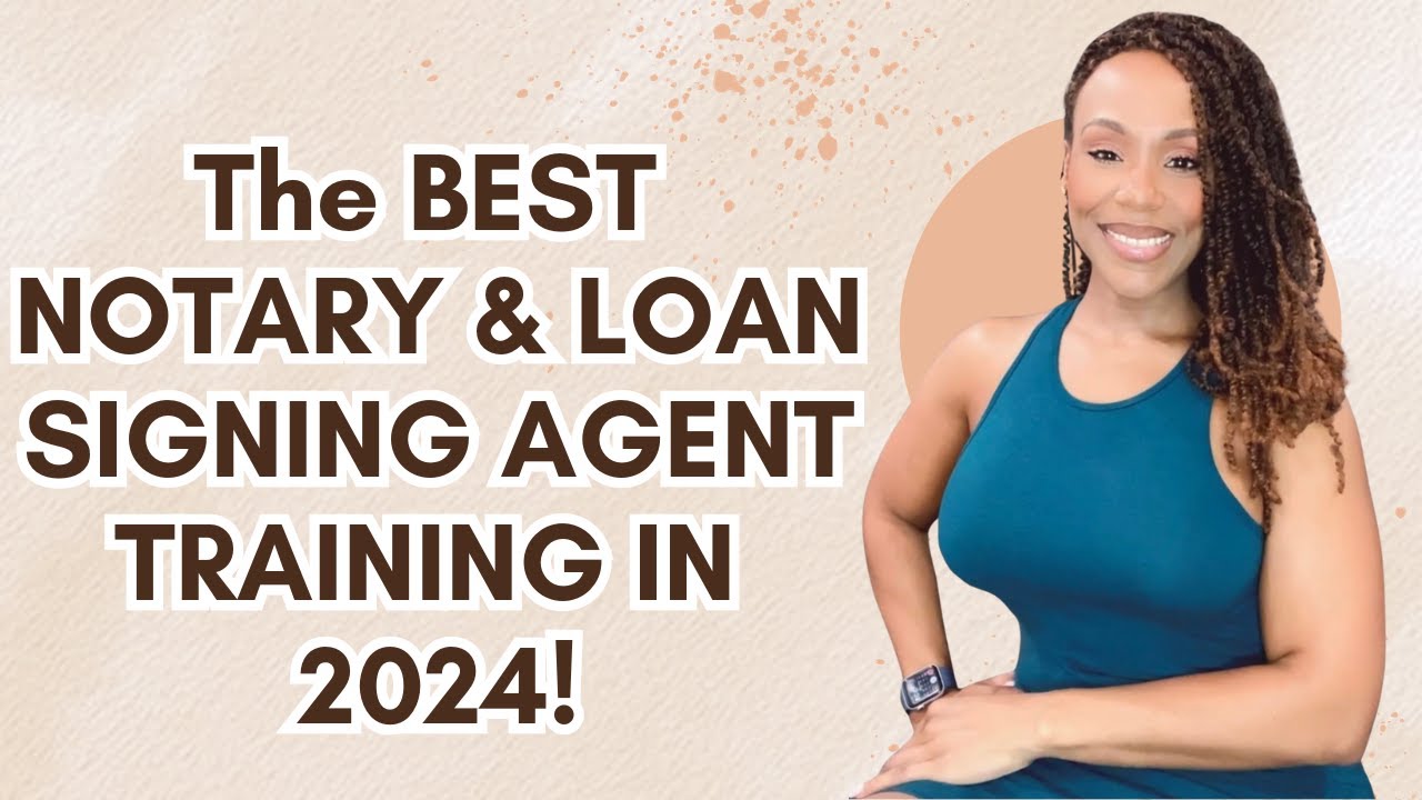 These are the BEST Notary & Loan Signing Trainings to take in 2024 #notary #notarysigningagent