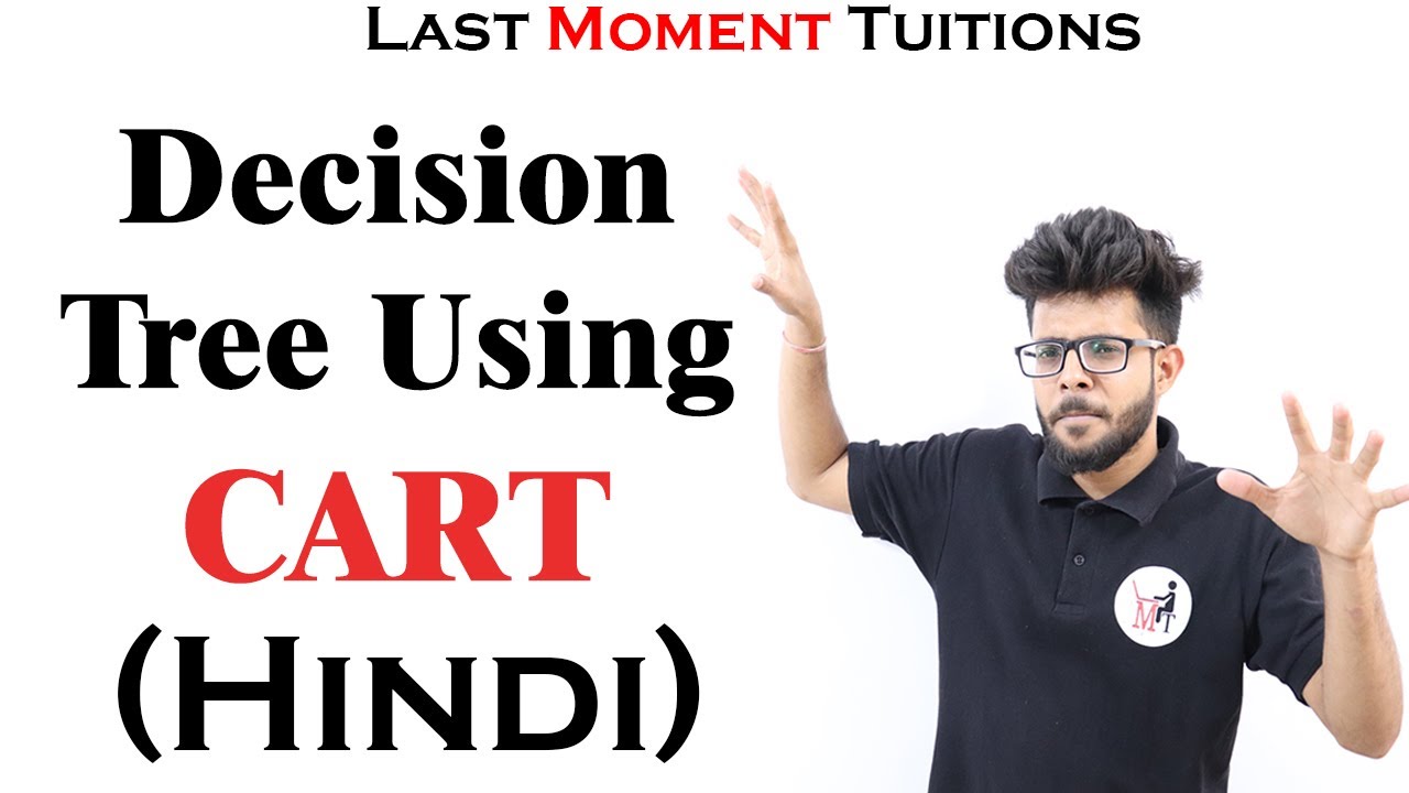 Decision Tree  Solved Example Using CART  Model in Hindi | Data mining | Machine Learning | AI
