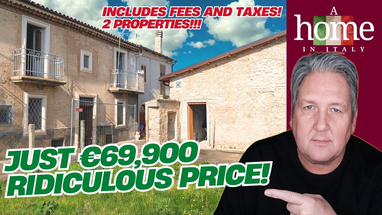 Forget the 9-5: This Budget-Friendly Italian property is Your New Life. Wait to see the cellar!!