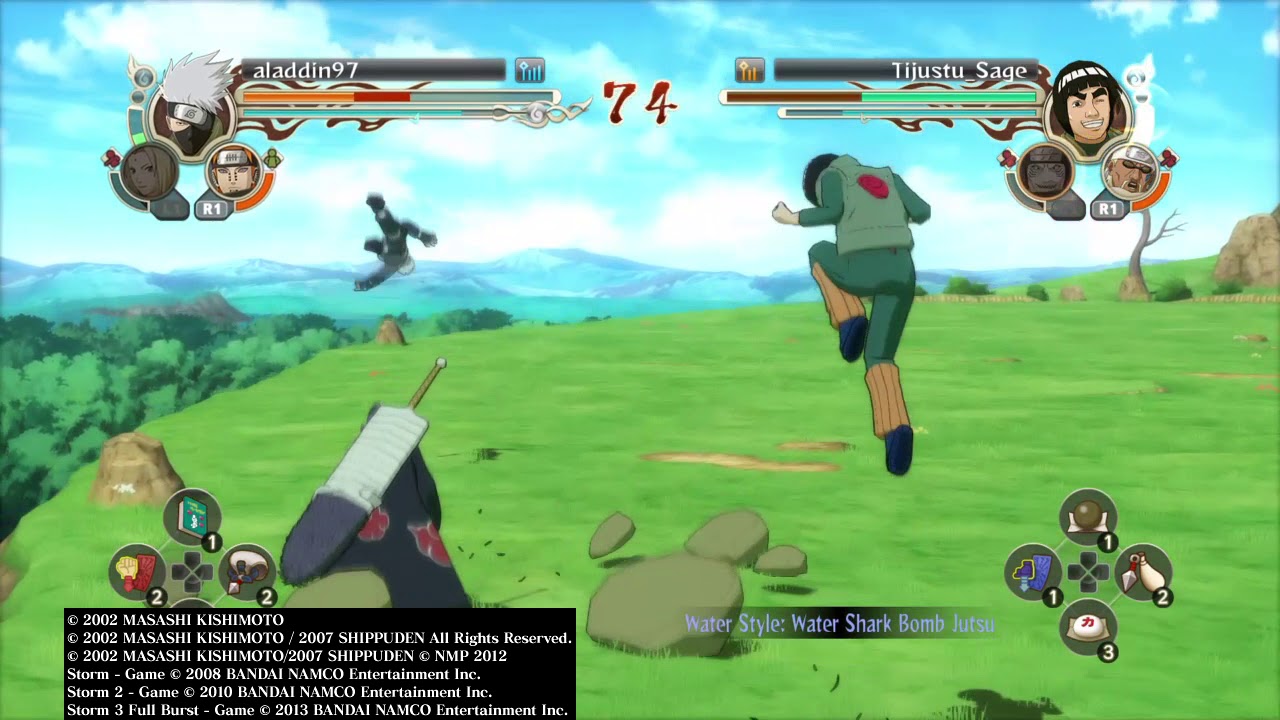 NARUTO STORM TRILOGY: Nuthing wrkd