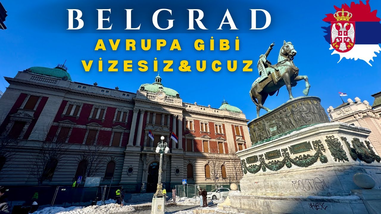 Avrupa Tadında, VİZESİZ ve Çok UCUZ Bir Şehir: Belgrad 🇷🇸