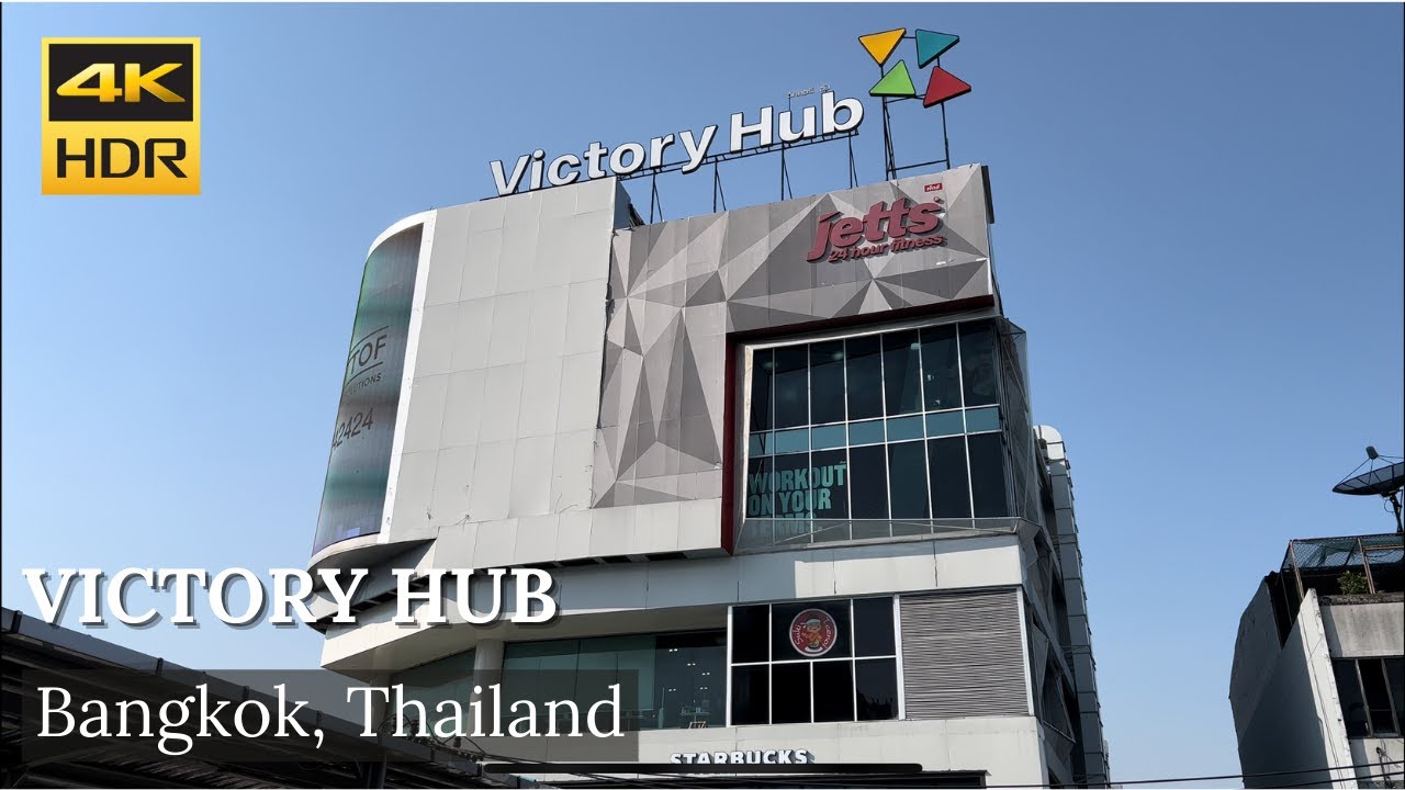 4K HDR| Walk around Victory Hub | Victory Monument| Soi Rang Nam| Bangkok | Thailand
