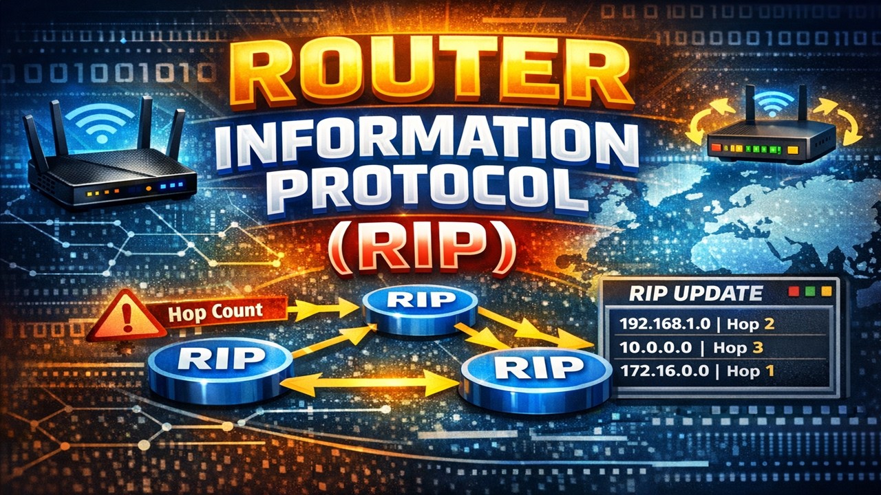 Router Information Protocol (RIP) Explained in Hindi | RIP Configuration | ICNT Gyan