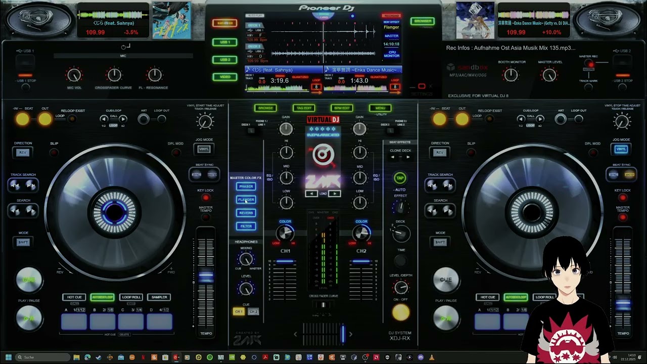 VTuber Virtual Dj Ost Asia Musik Mix 140