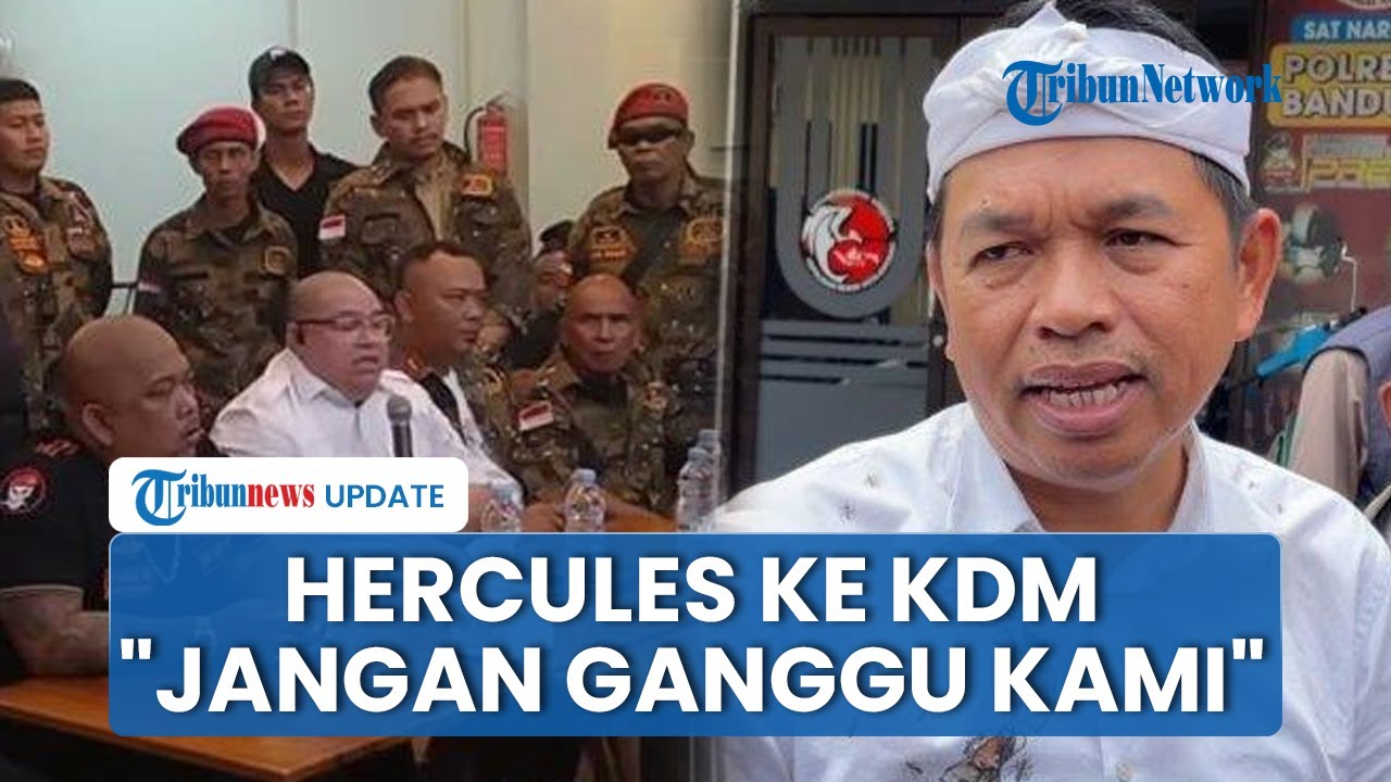 Ultimatum Terbuka Hercules ke Dedi Mulyadi: Kami Tak Pernah Ganggu Anda, Jangan Ganggu Ormas Kami