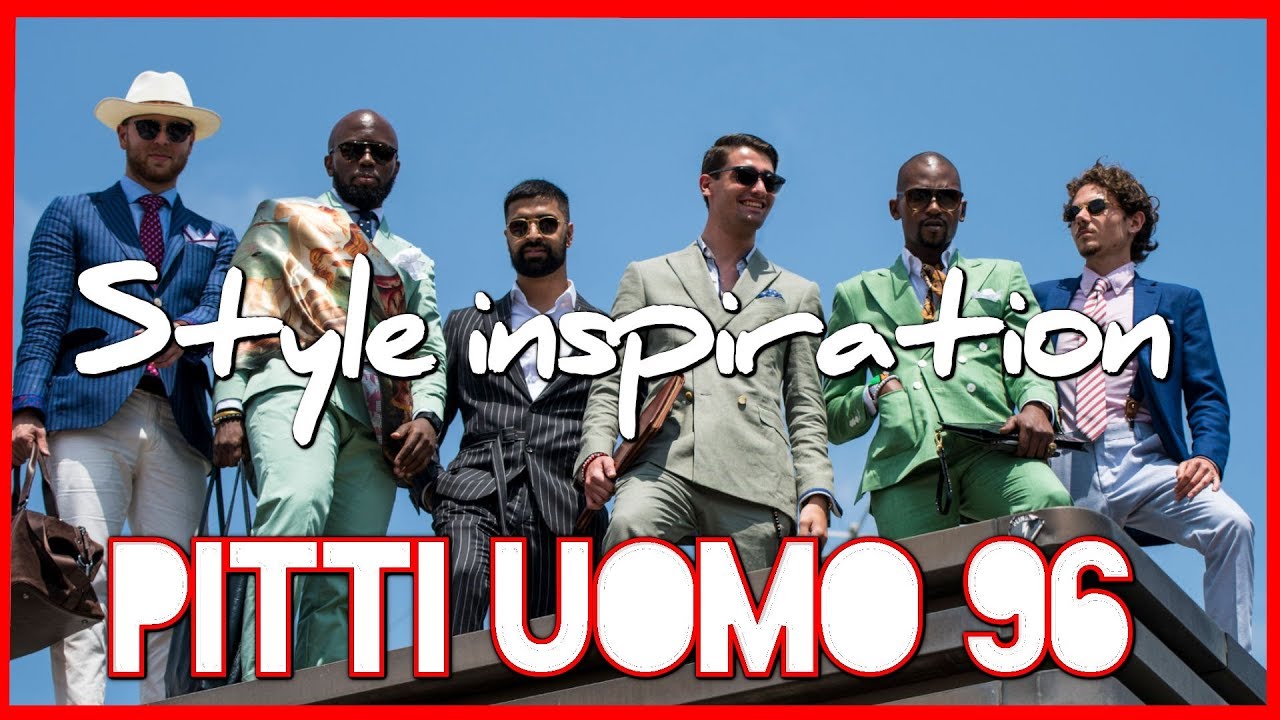 ➤ STYLE INSPIRATION FROM PITTI UOMO 96 ☀️ Report by Romain Clamaron
