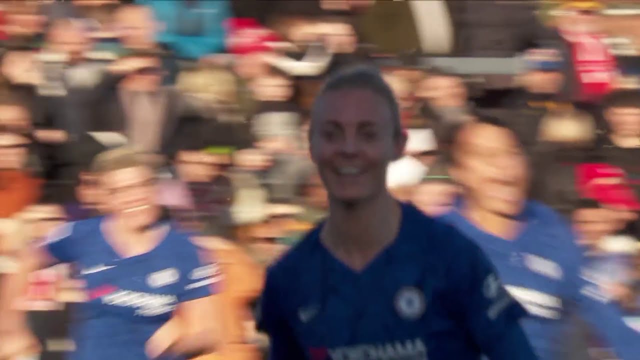 Chelsea women vs arsenal women  WSL 2019/2020. SOPHIE INGLE wonder goal