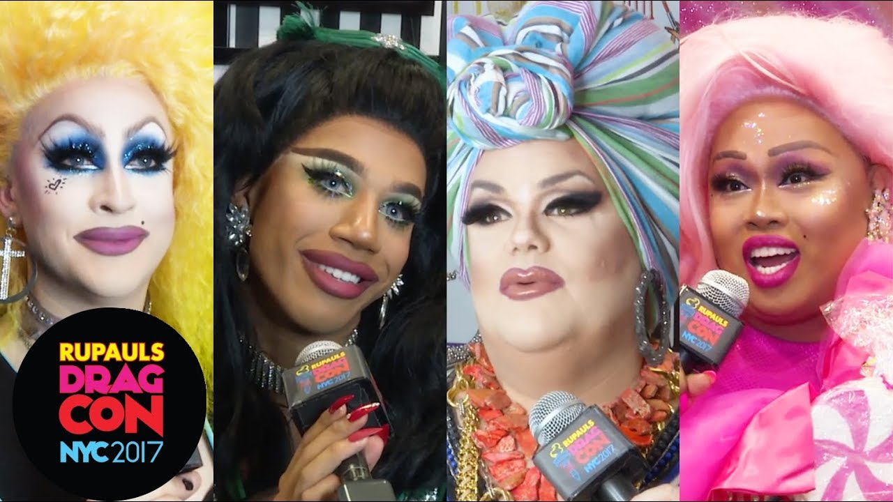 Drag Queens React: Coming Out Day at RuPaul's DragCon NYC 2017