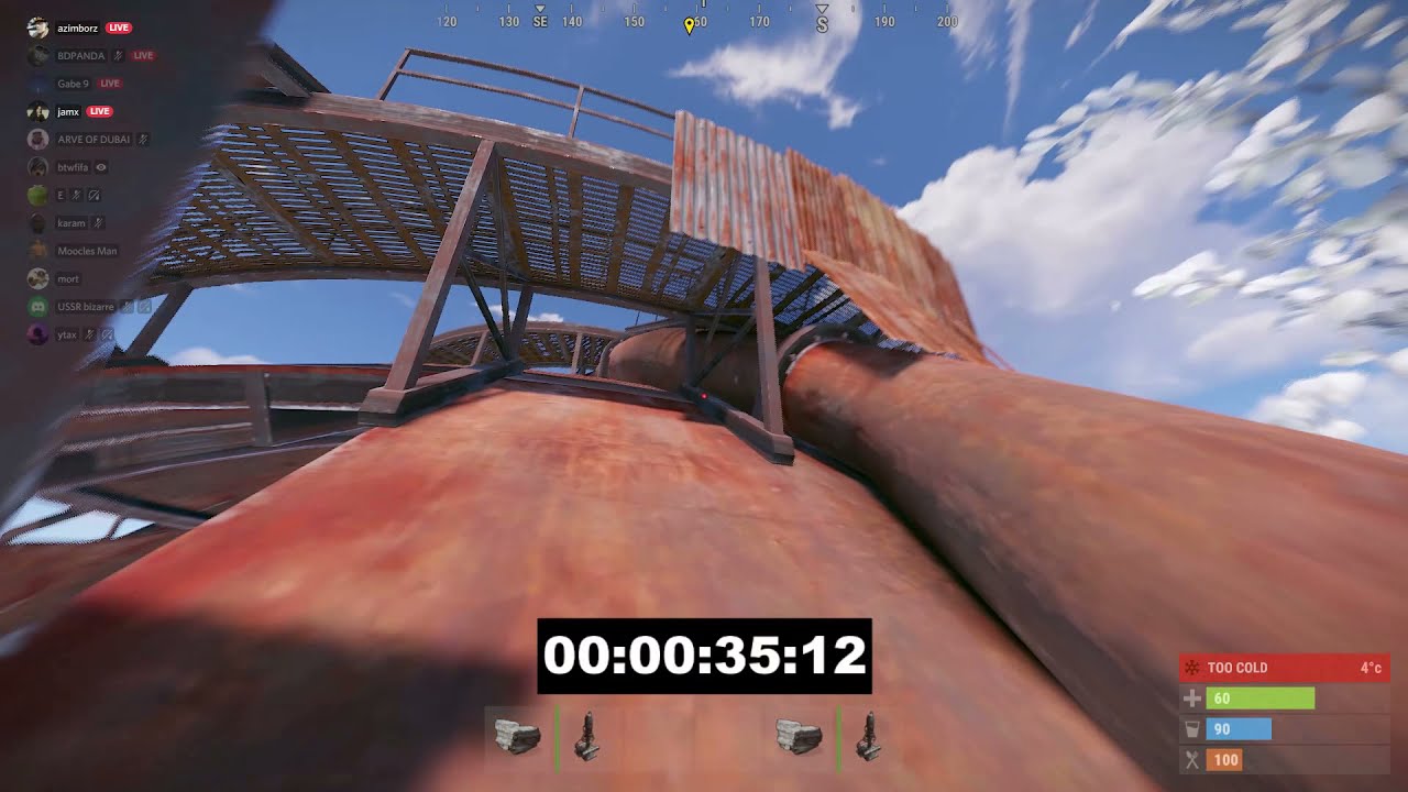 *LATEST* (40.09) Rust WR Dome Speedrun | New Path