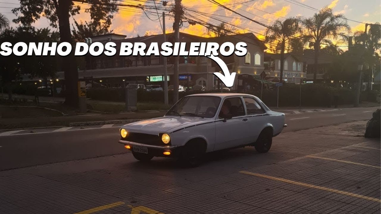 Comprei uma relíquia de 50 anos! Chevette Tubarão 1975