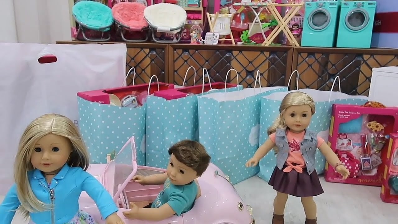 Oyuncak Bebeğimiz ile Çarkıfelek Challenge American girl Bebek Eşyalar Kombin Bidünya Oyuncak