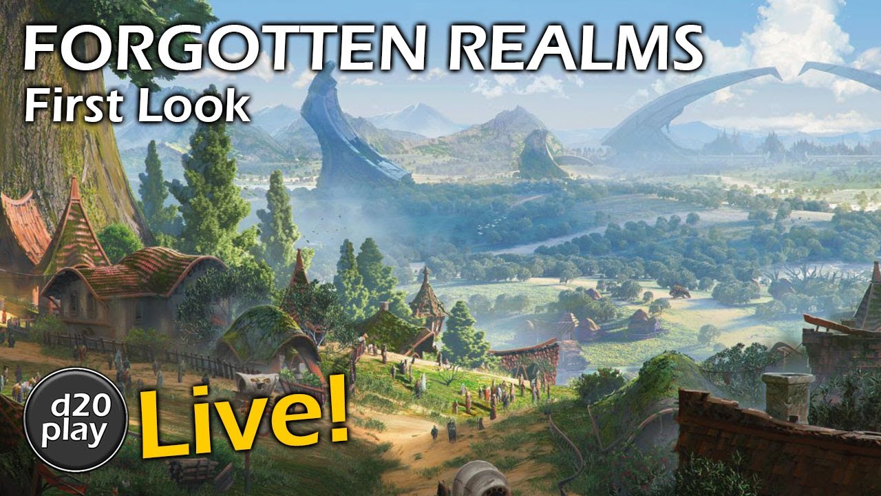 d20play Live 83 Forgotten Realms Adventures in Faerun First Look