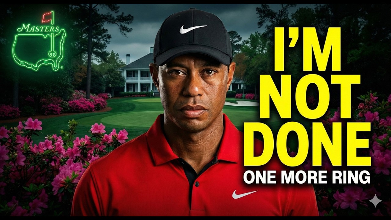 TIGER WOODS BREAKS SILENCE. 