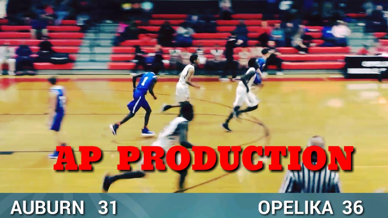 Auburn vs Opelika 8th grade. Boys basketball 2019