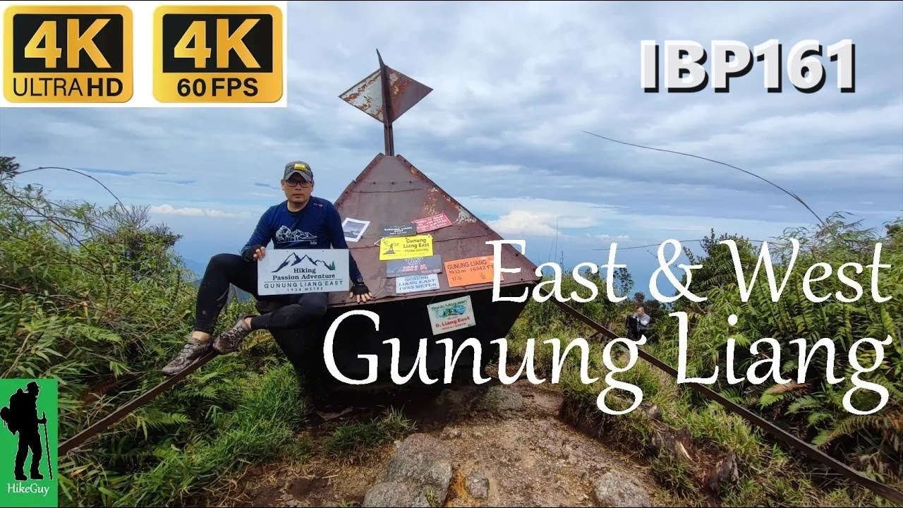 Gunung Liang East & West peak via Resort TSR trailhead Behrang | Perak Malaysia | Ep91
