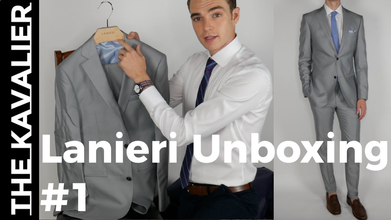 My First Lanieri Custom Suit Unboxing