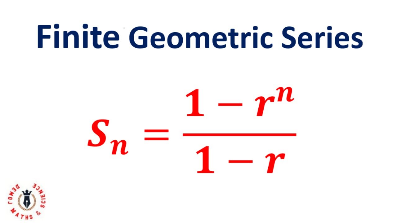 How to Derive the Formula for Sum of Finite Geometric Series