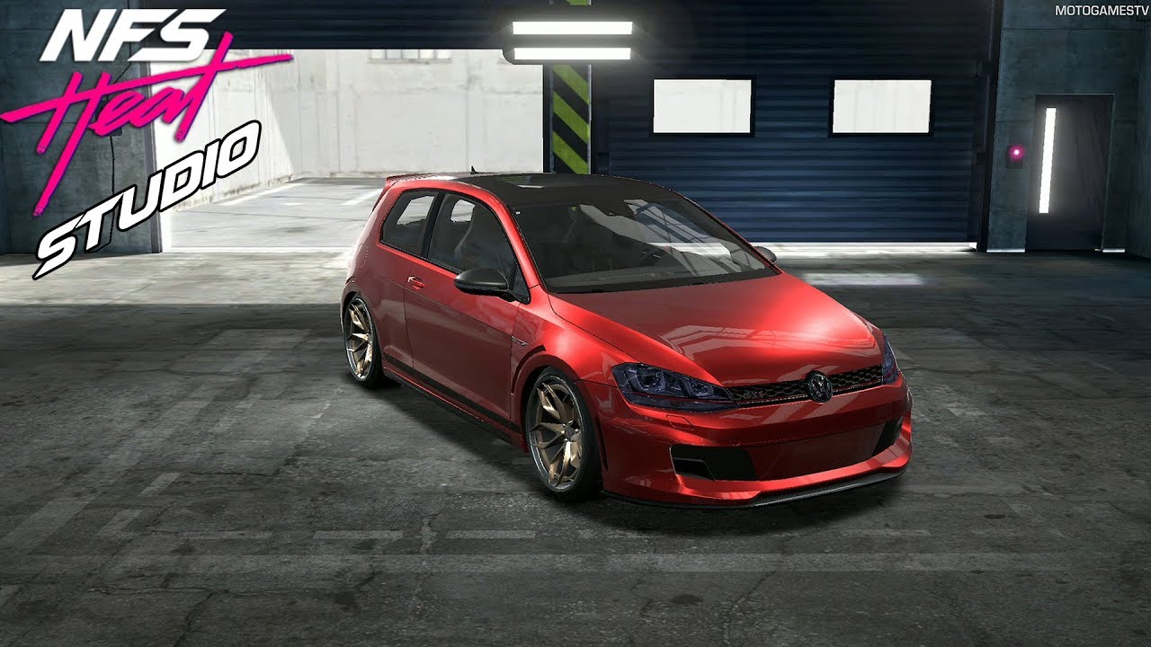 NFS Heat Studio - Volkswagen Golf GTI Clubsport Customization