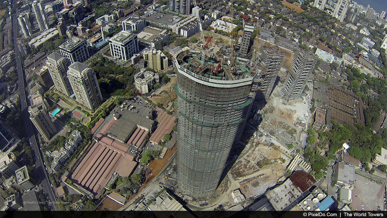 Stunning Drone Video of Mumbai's Tallest Tower - 
